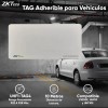TAG UHF ZKTeco Adherible para Vehículos Blanco Modelo UHF1-TAG4 10m