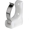 Spring clip for boat hook
