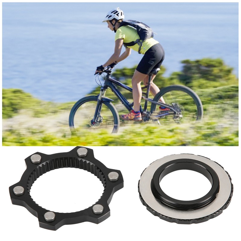 1 pcs Mountain Bicycle Hub Center Lock Adaptor 6-Bolt Disc