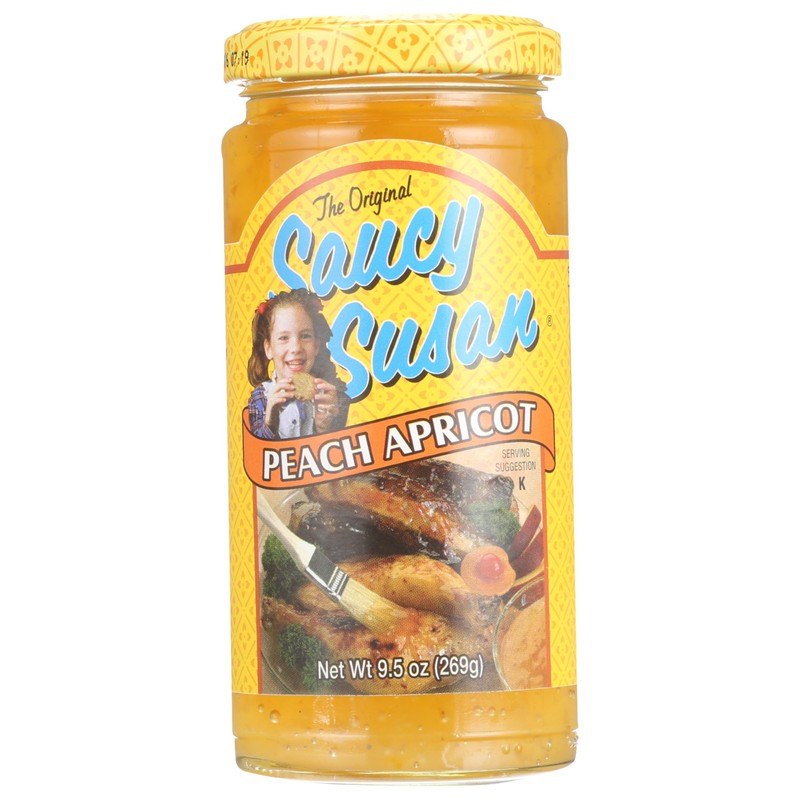 Saucy Susan Peach Apricot Sauce, 9.5 Ounce