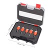 5 Pcs Countersink Drill Bit Set 2.8 3 3.2 3.5