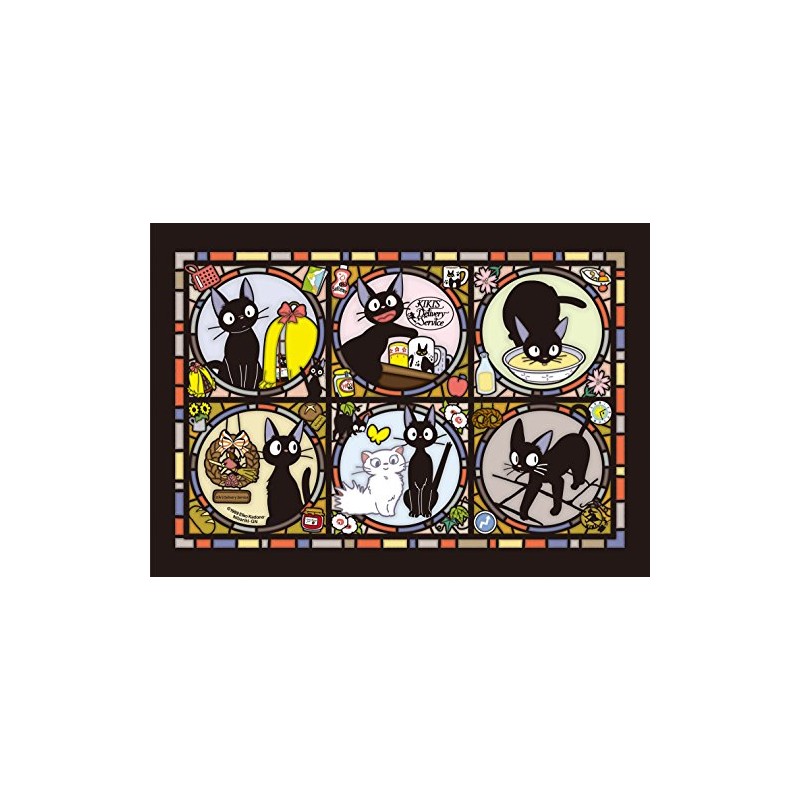 Ensky Kiki's Delivery Service Jiji Art Crystal Jigsaw Puzzle (208-AC02)