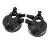 2Pcs RC Steering Knuckles Black Coated Brass Front Steering Knuckles