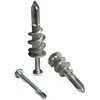 Santie#8 Zinc Self-Drilling Drywall Anchor Kit with Screws-100 Pack(100 Anchors+100