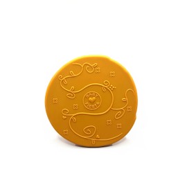 Mexican Baby Teether, Silicone Teething Toy for Teeth Relief, Soothing Grip for 3+ Months, BPA-Free (Concha)