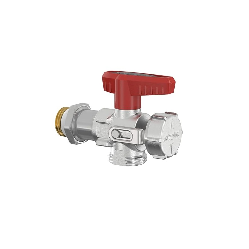 Simplex KFE F10673 Ball Valve for Heating with Male Thread