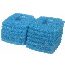 LTWHOME Blue Rough Filter Sponge Suitable for Eheim Professional 3e 2076/2078/450/700/600T (Pack of 12)