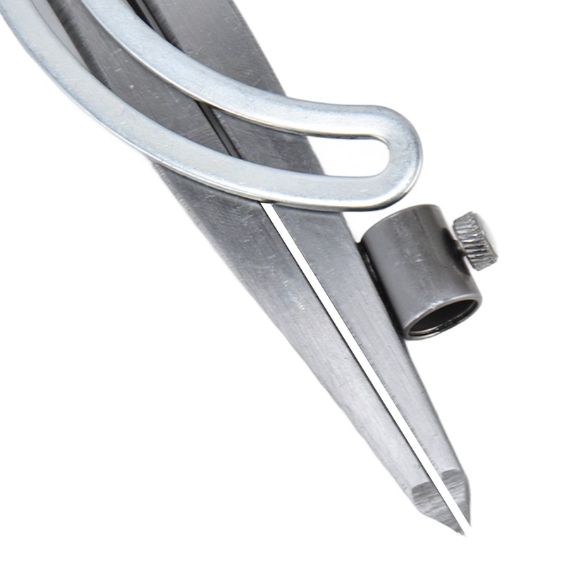 Wing Divider Gauge Carbon Steel Adjustable Angle Lockable Scribing Tool