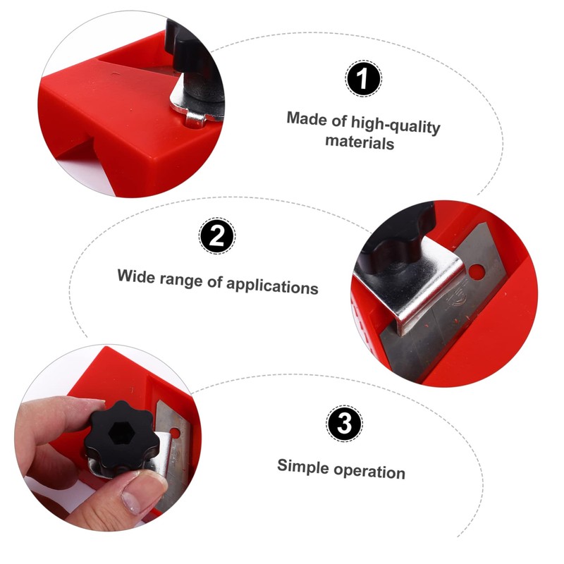 WOONEKY Manual Wood Planing Tool Precision Chamfer Cutter for Trimming