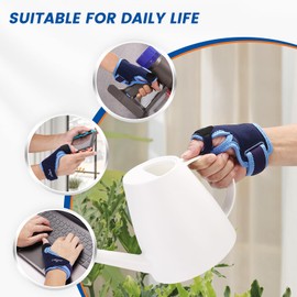 Willcom Thumb Brace for Arthritis Pain and Support, Spica Splint for De Quervain’s Tendonitis, Women and Men, Left or Right Hand (Small,5-5.75inch)