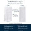 Gerber Unisex Baby Boys Girls Birdseye Prefold Cloth Diapers Multipack