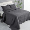 EVENHUG Oversized King Quilt California King Size Lightweight Bedding Set
