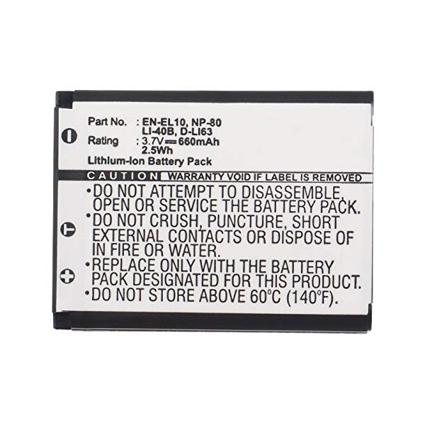 Synergy Digital Camera Battery, Compatible with Agfa Agfaphoto Optima 145