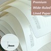 Lined Journal Notebook for Women Men,360 Pages B5 Hardcover Leather
