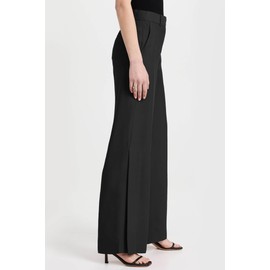 Cicy Bell Womens Side Split Dress Pants Elastic High Waisted Wide Leg Business Casual Trousers with Pockets