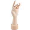 Voloria Practice Flexible Mannequin Hand Nail Display with Soft Fingers