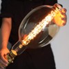 TIANFAN Giant Edison Bulb BT180 Vintage Incandescent 60W Spiral Filament