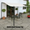 Canopy Replacement Top Oxford Cloth Canopy Roof Replacement Beige Awning