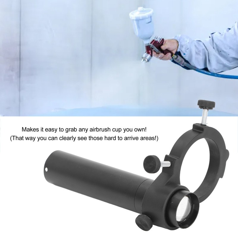 Paint Spray Gun Lighting System Brightness Adjustable Portable Paint Sprayer