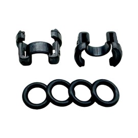 YCUPONE 2Sets A/C Condensor Hard Line Lock Clamp Clip 88718-1E150 Compatible with Camry Corolla Highlander RAV4