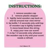 COOLGIRLCANDLES Champagne Bubbles Car Hanging Fragrance Oil Scents Aromatherapy Automobile