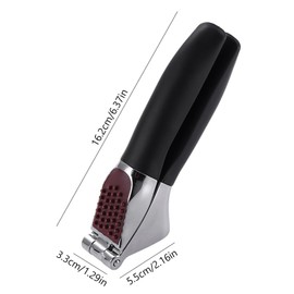 Garlic Crusher Garlic Press Heavy Duty Garlic Mincer Ginger Presser Sturdy Kitchen Garlic Crusher with Ergonomic Handle, Garlic Slicer & Grinder Crush Garlic & Ginger Effortlessly