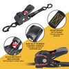 Ayaport Retractable Ratchet Straps 1in x 12.5ft – Heavy Duty