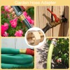 lasuroa 4pcs Brass Garden Hose Adapter, 3/4" GHT Male to