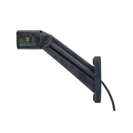 HELLA 2XS 011 744-111 Marker Light - 12/24V - Cable: 500mm - Plug: EasyConn - 2-pin connector - left/Lateral Mounting