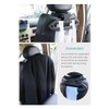 Hypersonic Car Folding Safety Handle Vehicle Headrest Clothes Hangers Black