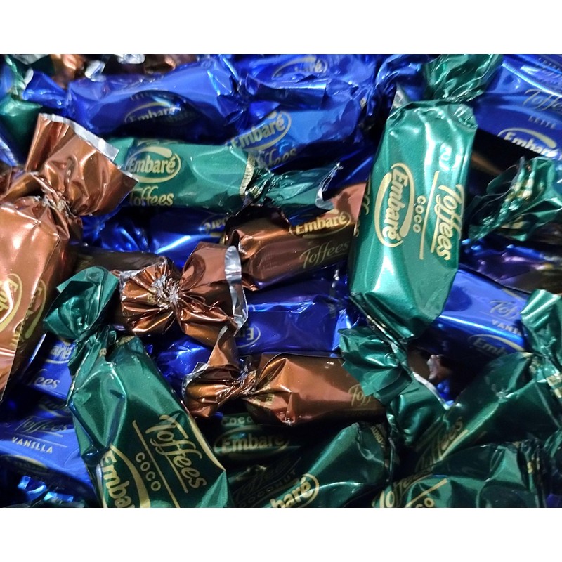 Assorted Toffee Candy - 2 lbs of Fresh Delicious Assorted