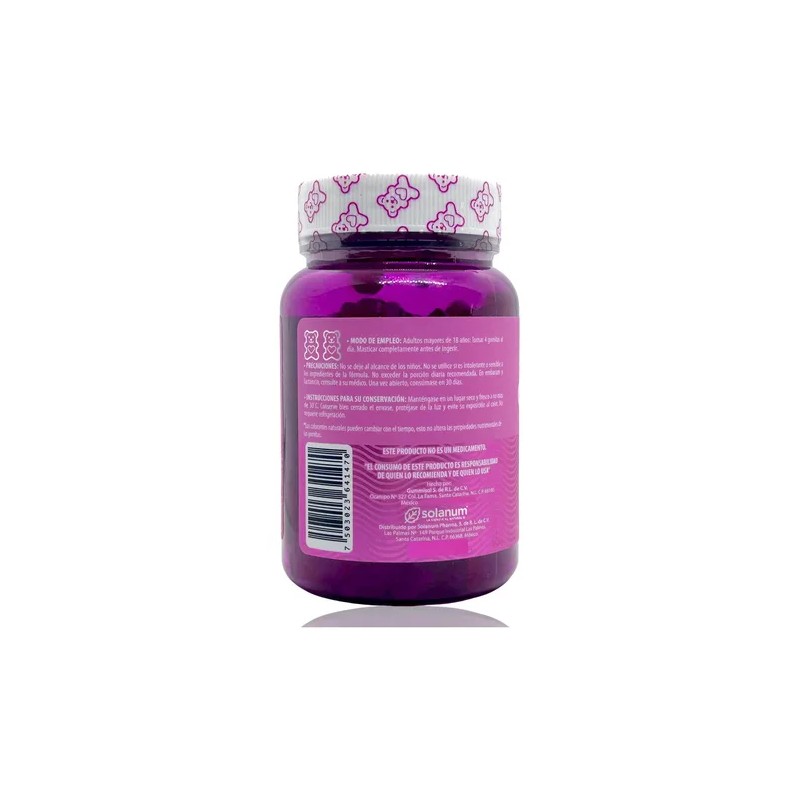 Colágeno + Biotina 60 Gomitas Belabear Vitamina A C D