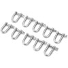 10pcs M4 Screw Pin Anchor Shackle 304 Stainless Steel Heavy