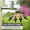 Gardena distributor, Gardena irrigation system, Gardena 4-way distributor, use up