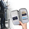 GLADFRESIT Travel Wallet Passport,RFID Organizer Pouch for Cards, Documents, IDs,