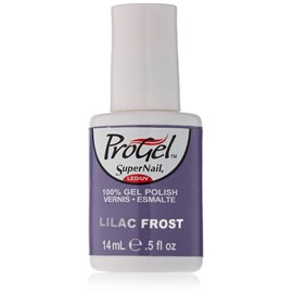 Supernail Gel Polish for Nails, Lilac Frost Shimmer, 0.5 Fluid Ounce