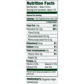 Organic Virgin Coconut Oil, 2 Pack (84 fl oz Each) – USDA Organic, Cold Pressed, Unrefined, Chemical-Free, Bulk Size