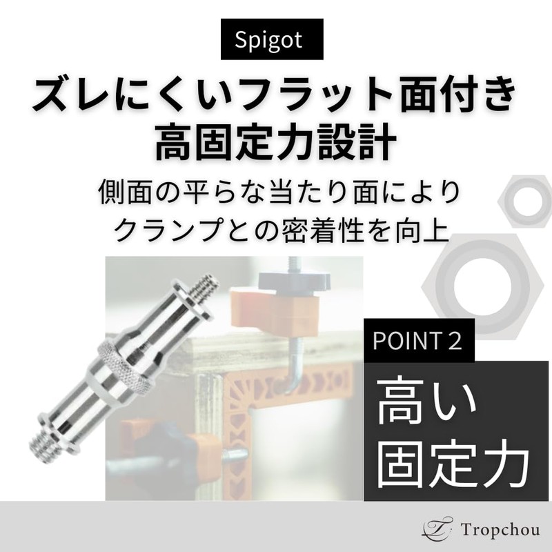 Tropchou Spigot 3/8 1/4 Screw Photography with Drawstring Bag Camera