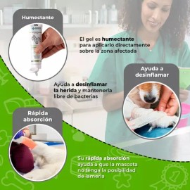Kit Heridas Dog Y Cat Ms Jabon + Gel Cicatrizante Kiwi 70g