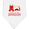 inktastic Pixel Style Year Of the Dragon 2024 Baby Bandana
