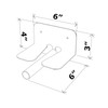 Houdini 3-Piece Small Wall Shelf Set - Floating Storage for