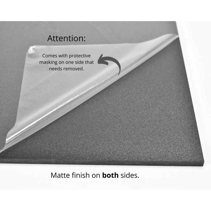 BuyPlastic White HDPE Starboard, Marine Grade Plastic Sheet 3/8" x