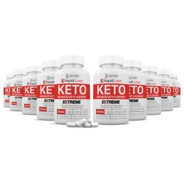 (10 Pack) Rapid Lean Keto ACV Extreme Pills 1675MG Keto Support Blend Capsule Alternative to Keto ACV Gummies Formulated with Apple Cider Vinegar Extra Virgin Olive Oil Powder Green Tea 600 Capsules