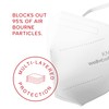 Well Before KN95 Disposable Face Mask | Individually Wrapped 5-layer