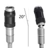 Gasea 3 Packs Magnetic Rotary Screw Drill Tip, 1/4 inch