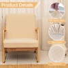 SONNACH Stretch Arm Chair Covers,Mid-Century Modern Chair Cover Reading Armchair