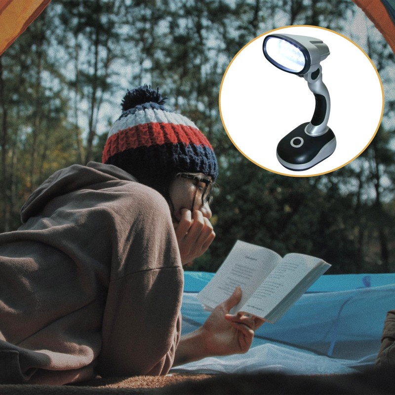 Ragyzity Led Desk Lamp, 12 LED Portable Desk Lamp Powered