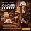 Nispira Iced Coffee Cold Brew Drip Tower Coffee Maker, 6–8