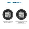 Runleader HM005R Inductive Tachometer Round Timer Hour Meter Waterproof for