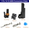 Twippo 14-12 AWG 1 Pin Connector Weather Pack Connectors Kit